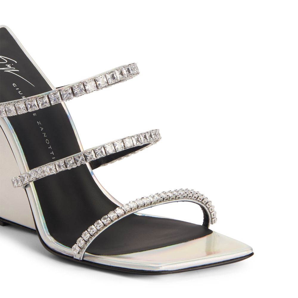 CLAREENCE - Silver - Sandals