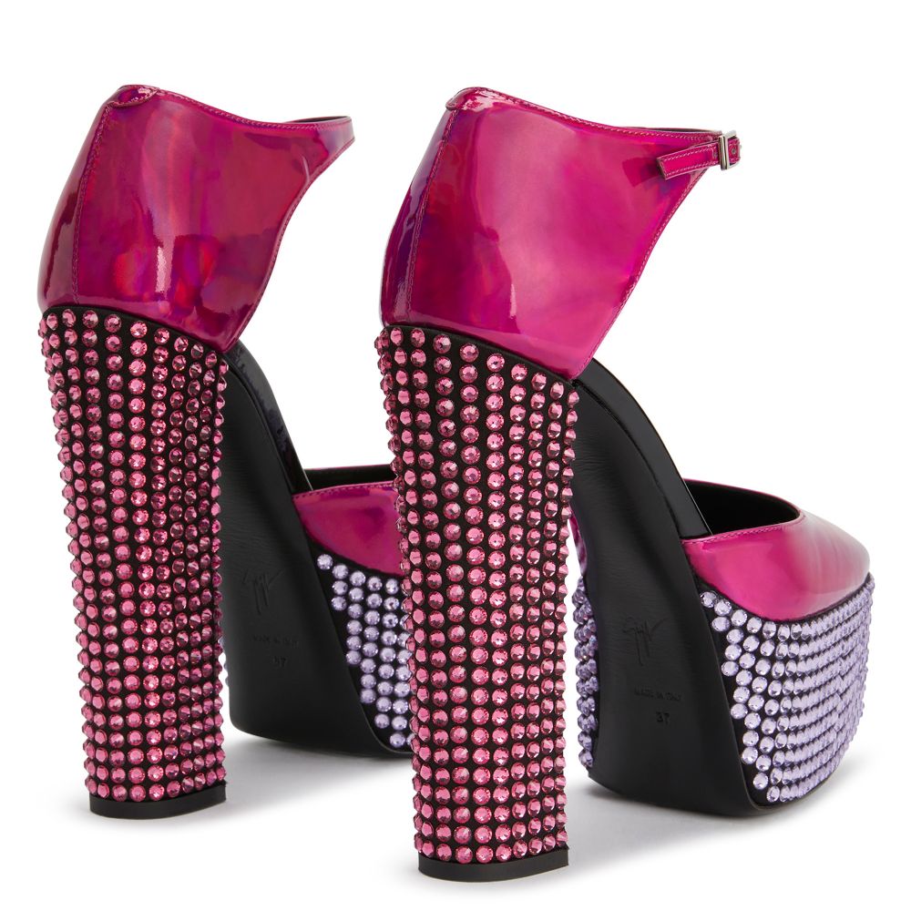 BEBE STRASS - Pink - Sandals