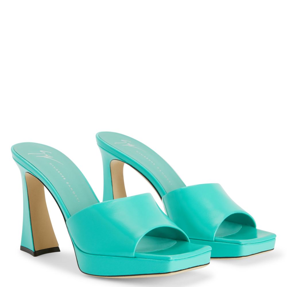 SOLHENE PLATFORM - Green - Sandals