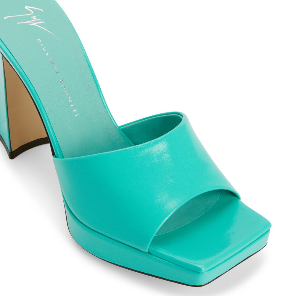 SOLHENE PLATFORM - Green - Sandals