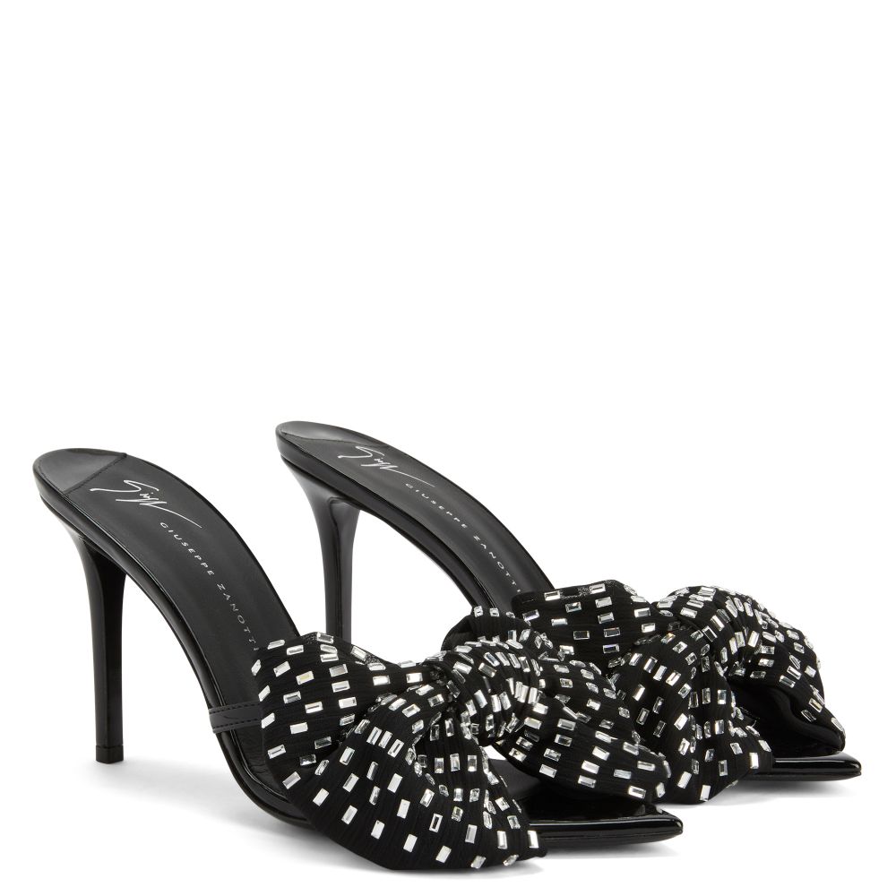 INTRIIGO ALEXANDRINE - Black - Sandals