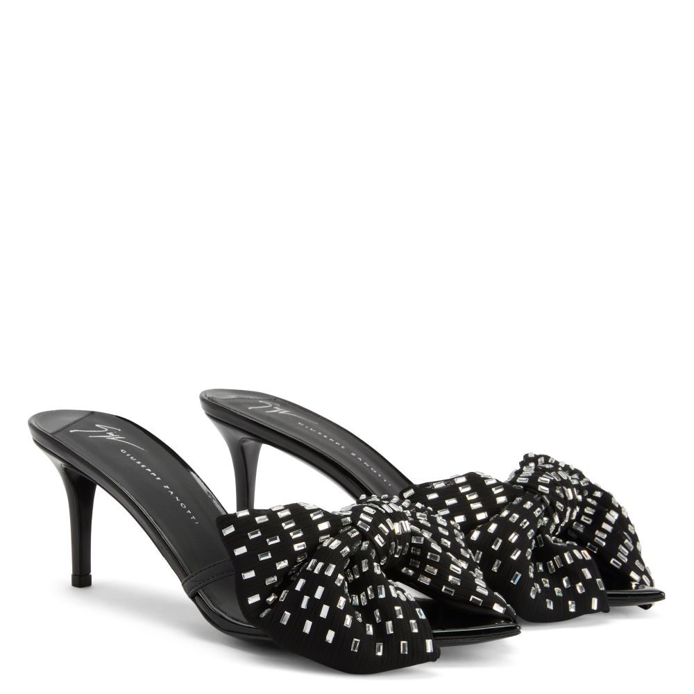 INTRIIGO ALEXANDRINE - Black - Sandals