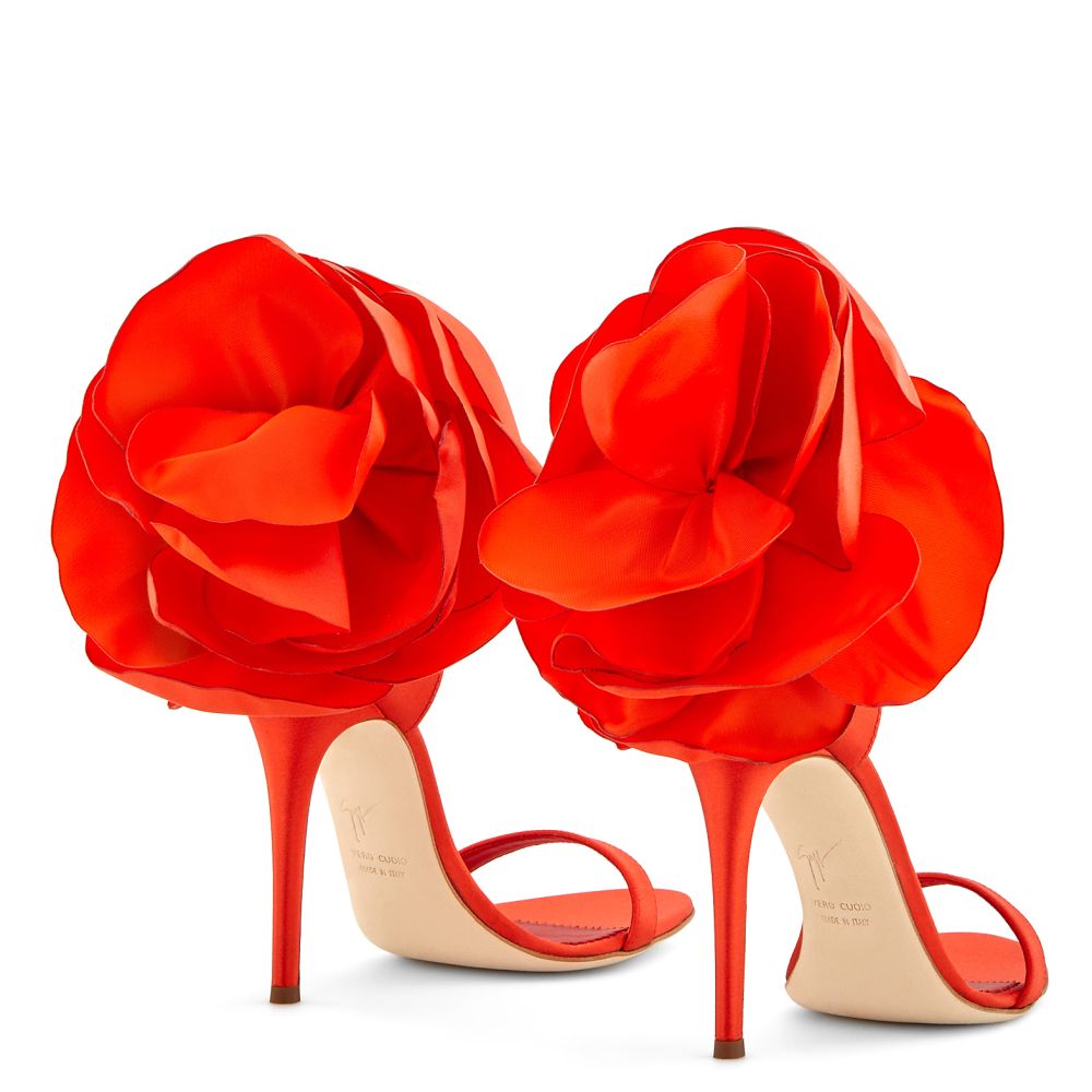 PEONY - Sandals - Red | Giuseppe Zanotti ® Outlet US