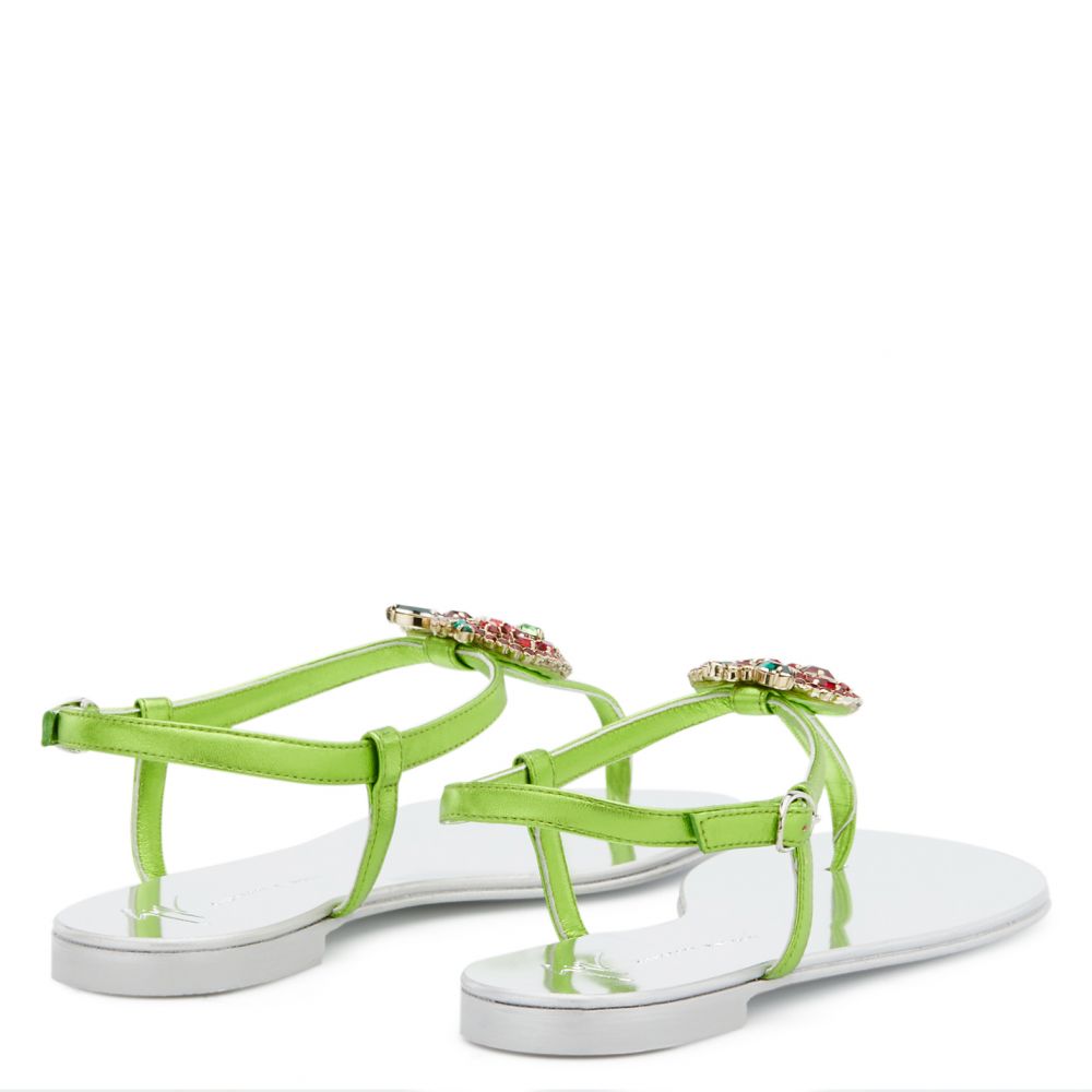 BERRY - Green - Sandals