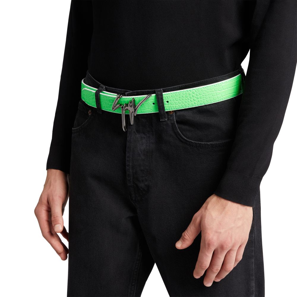 Giuseppe Zanotti Giuseppe Men’s Belts Green