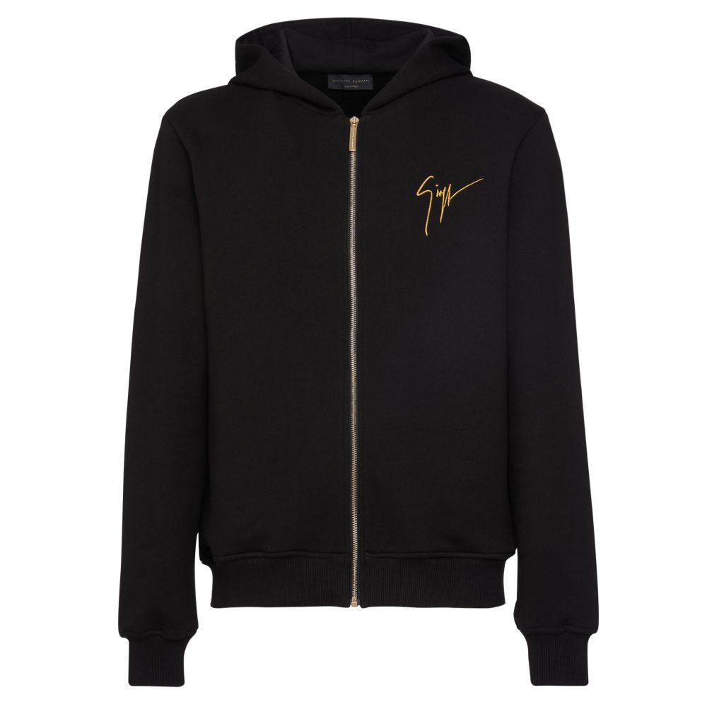 パーカー・フーディ GIUSEPPE ZANOTTI Men Tops ERU2013001 Black LR-17