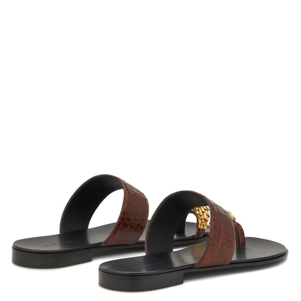 NORBERT LION - Brown - Sandals