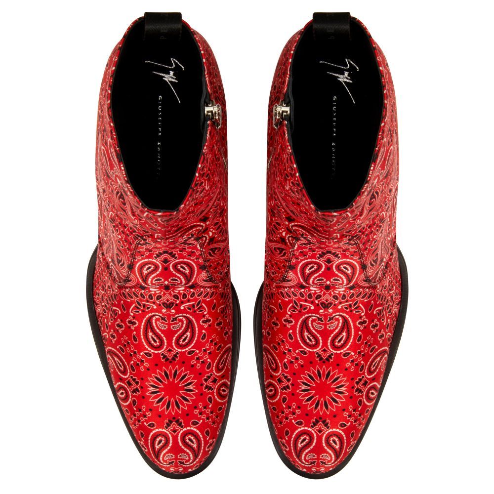 SHELDON PAISLY - Red - Boots