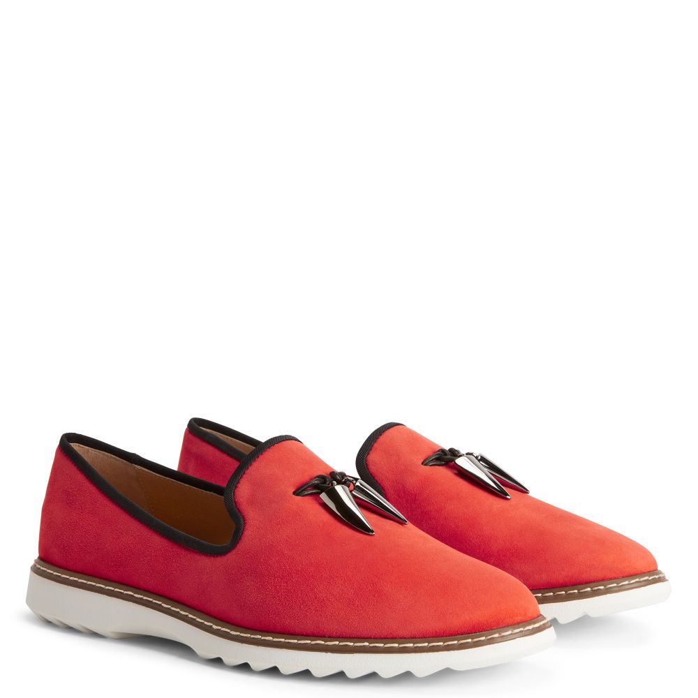 KEVIN - Red - Loafers