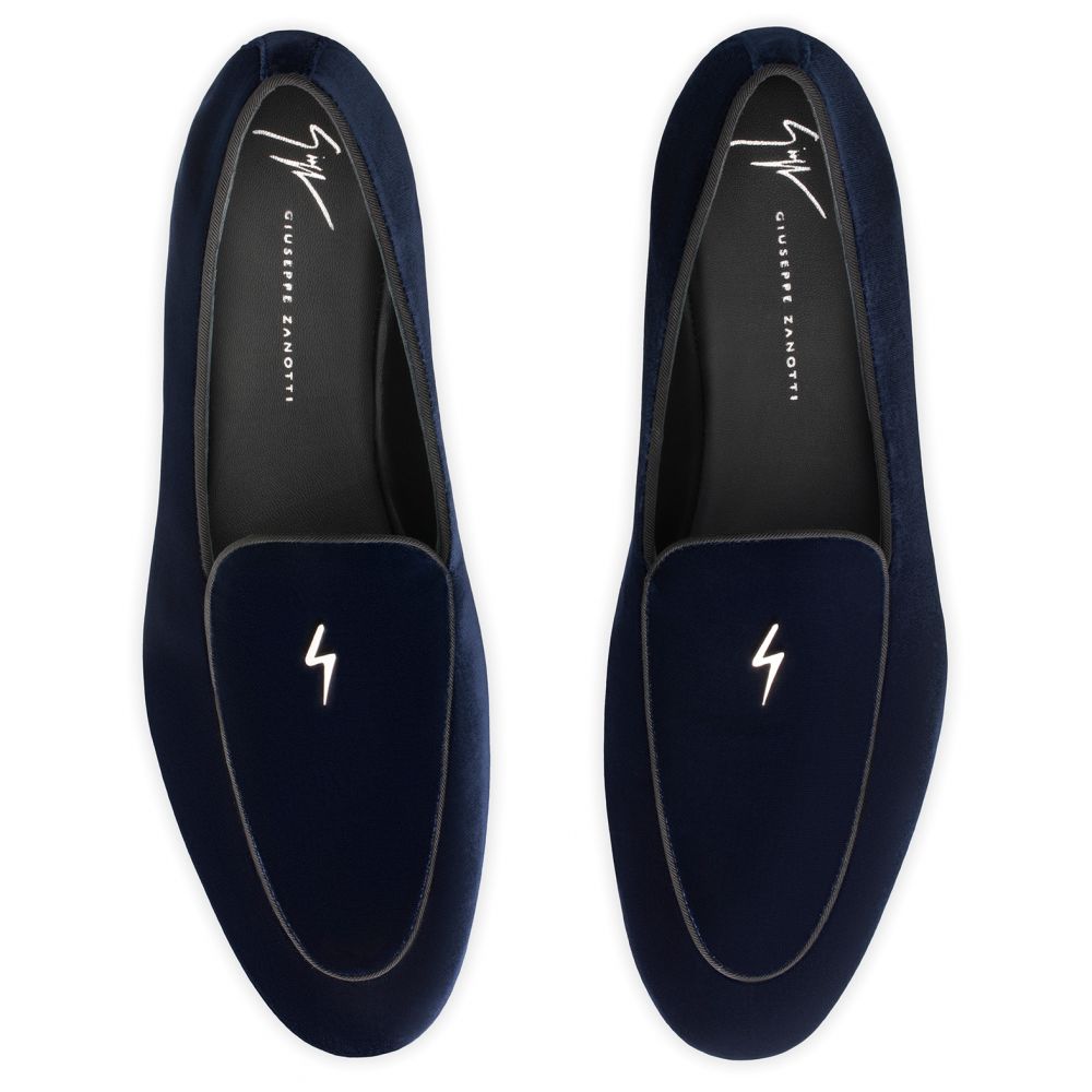 G-FLASH - Blue - Loafers