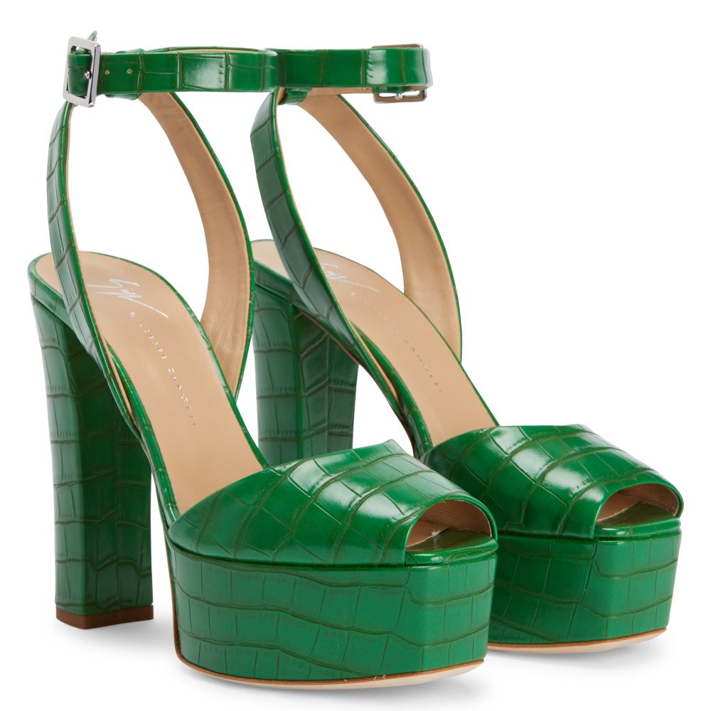 BETTY - Green - Sandals