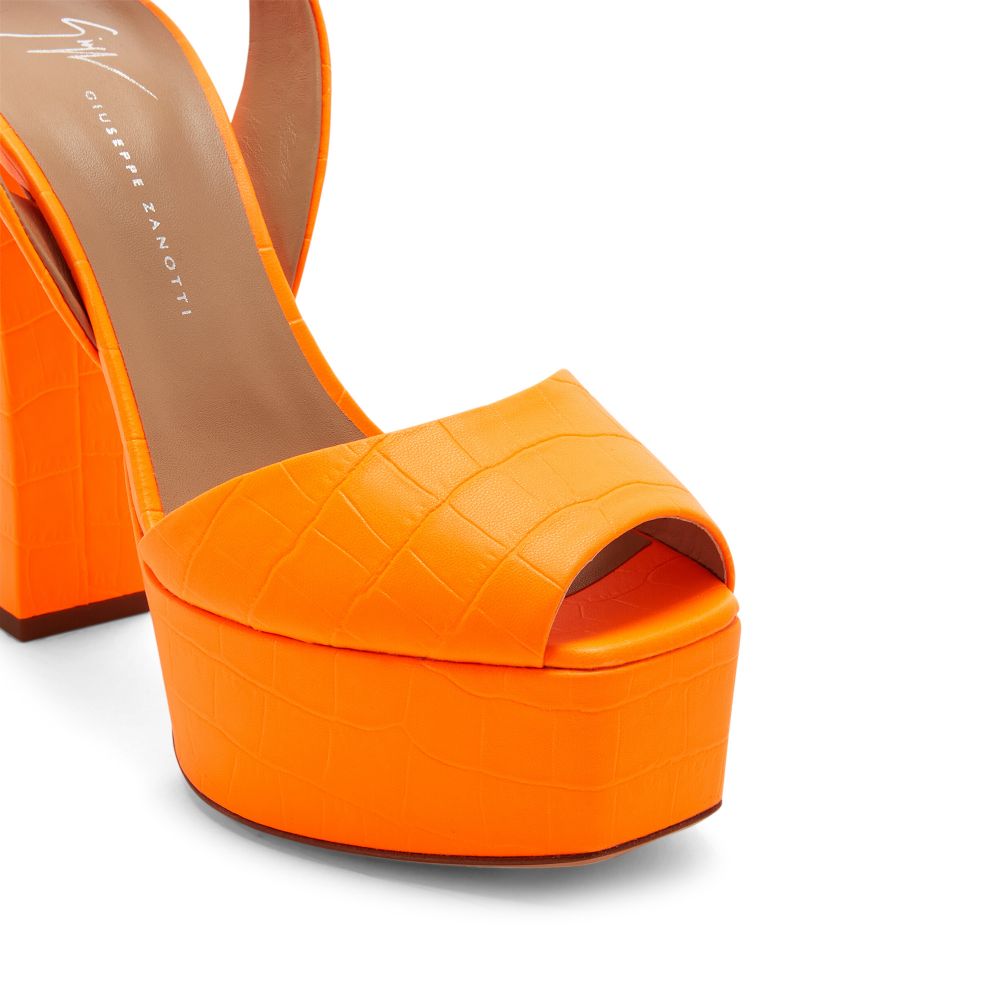 BETTY - Orange - Sandals