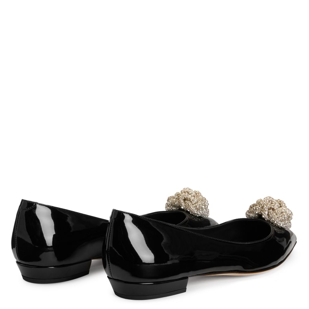 EGLANTINE CRYSTAL - Black - Loafers