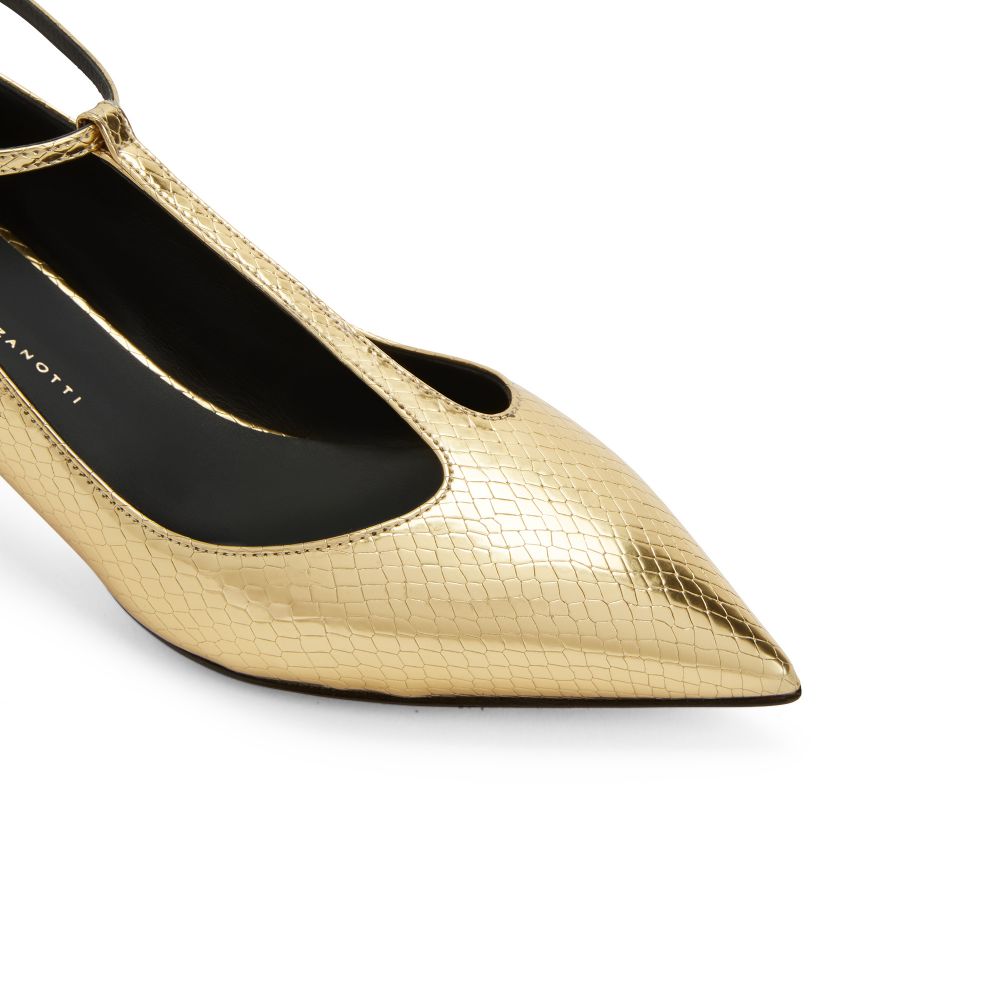 OLIVIA - Gold - Sandals