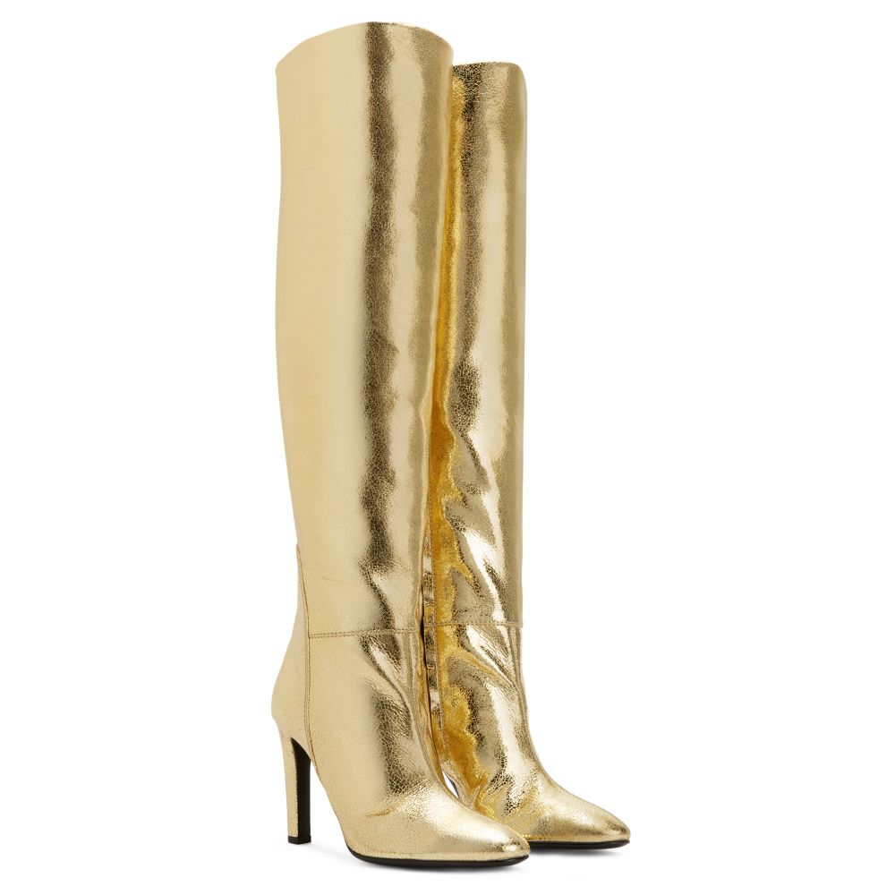 HATTIE - Gold - Boots