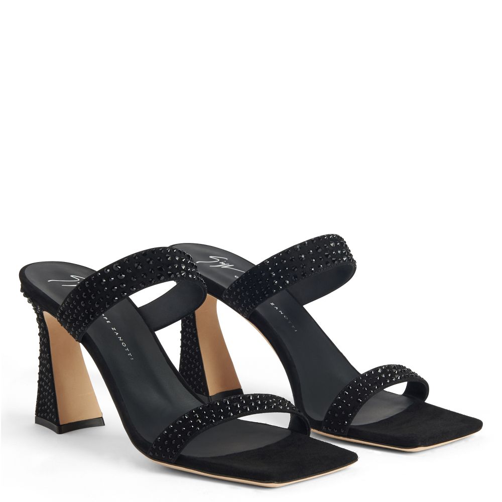 FLAMINIA - Black - Sandals