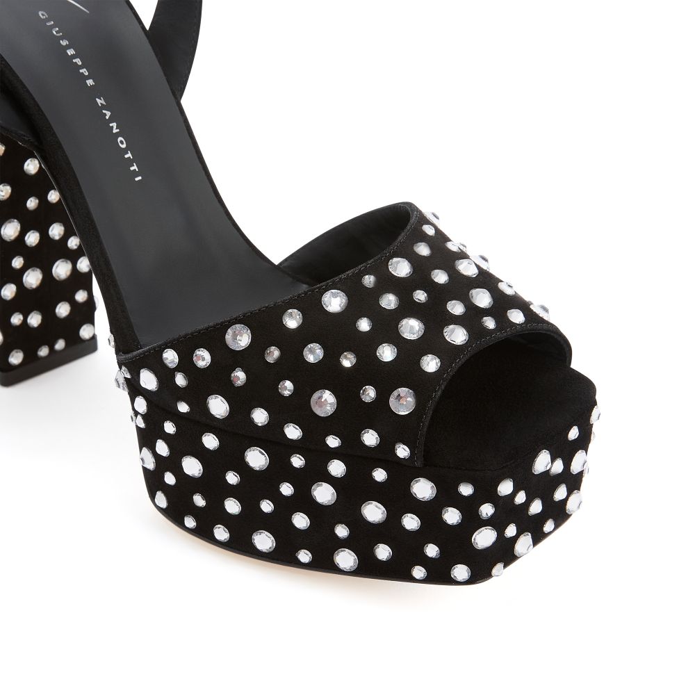 NEW BETTY SPARKLE - Black - Sandals