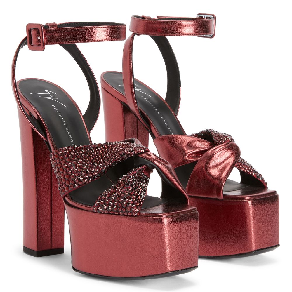 SOUREE - Bordeaux - Sandals