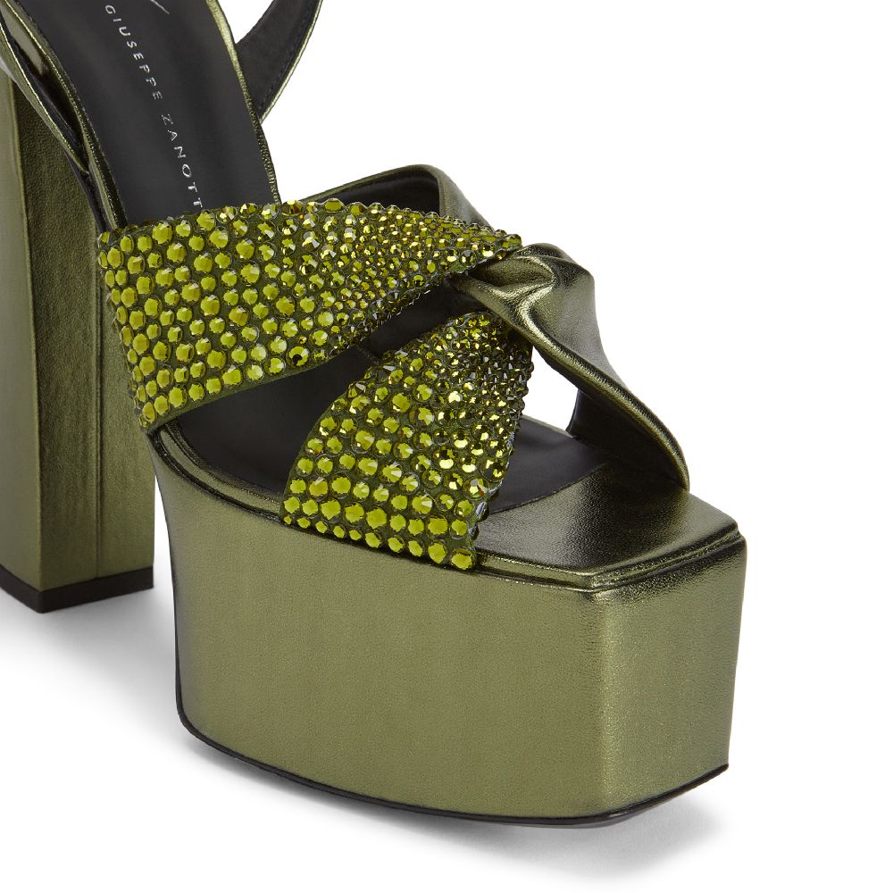 SOUREE - Green - Sandals