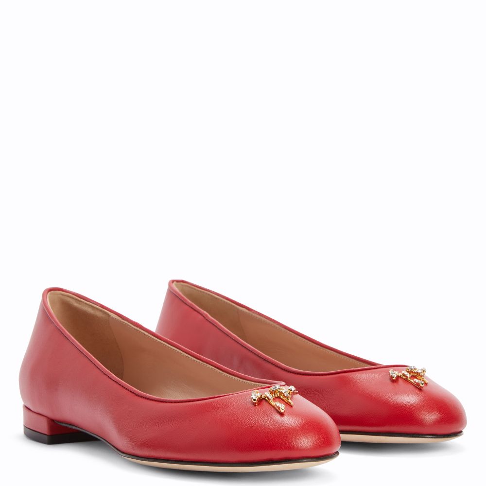 RIZIANA - Red - Flats