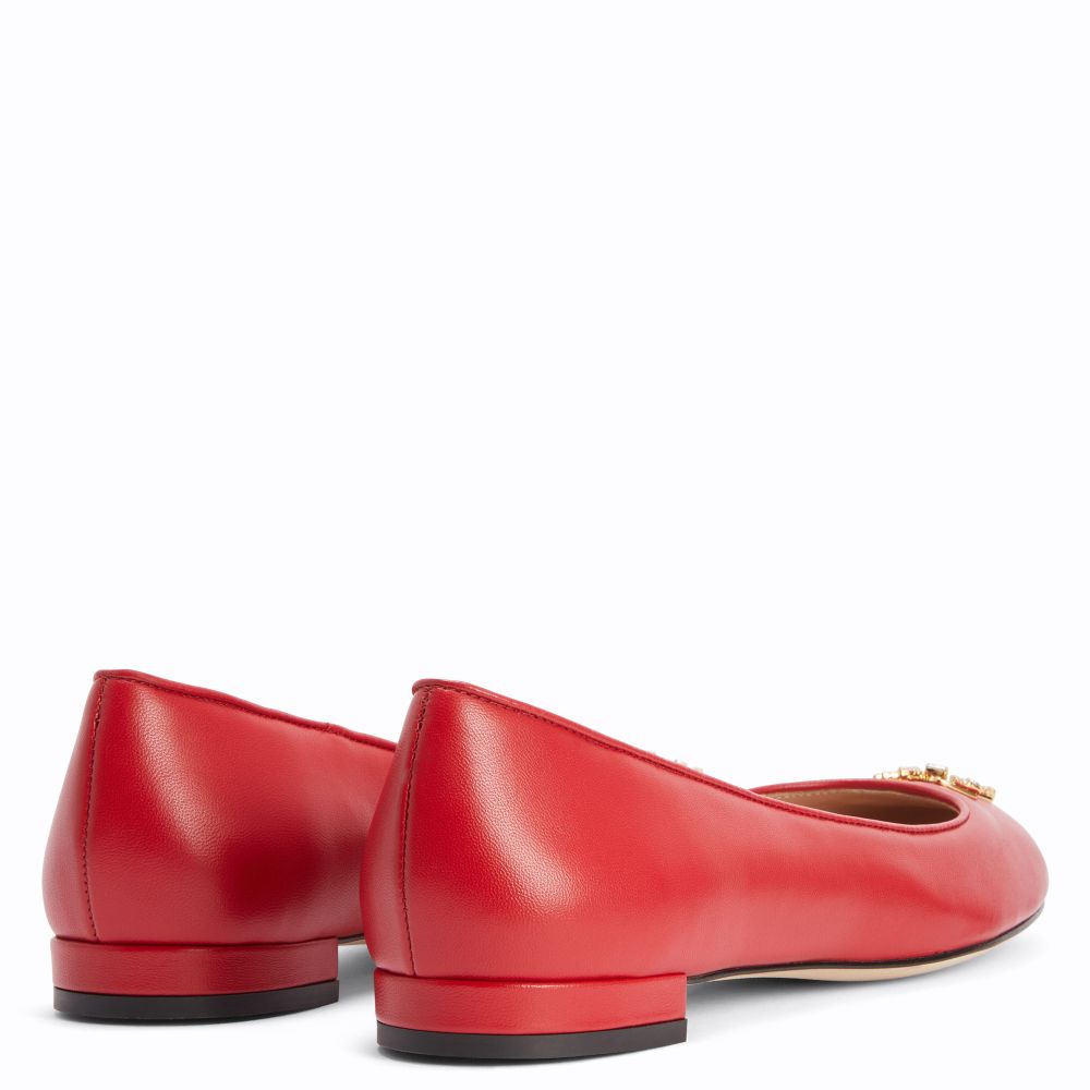 RIZIANA - Red - Flats