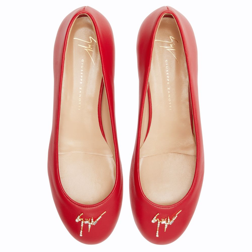 RIZIANA - Red - Flats