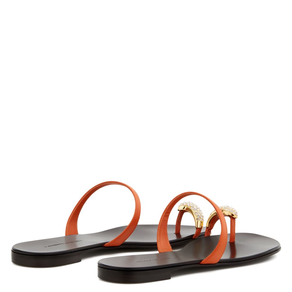 RING - Orange - Flats