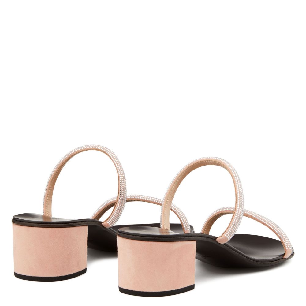 CROISETTE CRYSTAL 50 - Pink - Sandals
