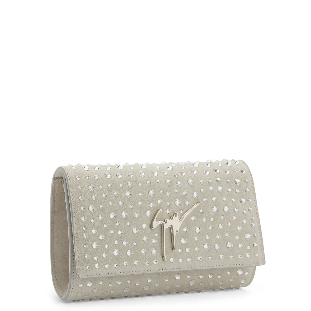 CLEOPATRA DIAMOND - Grey - Clutches