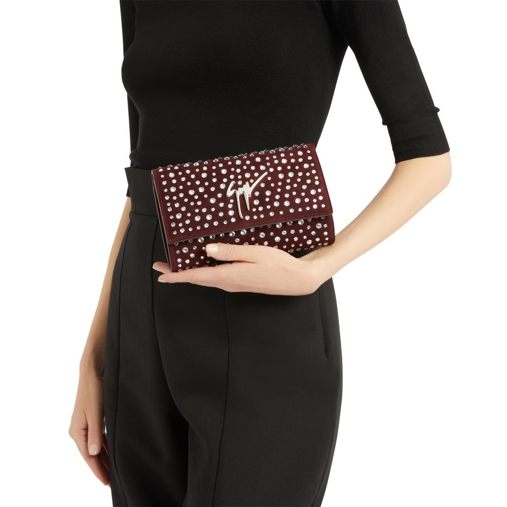 CLEOPATRA DIAMOND - Bordeaux - Clutches