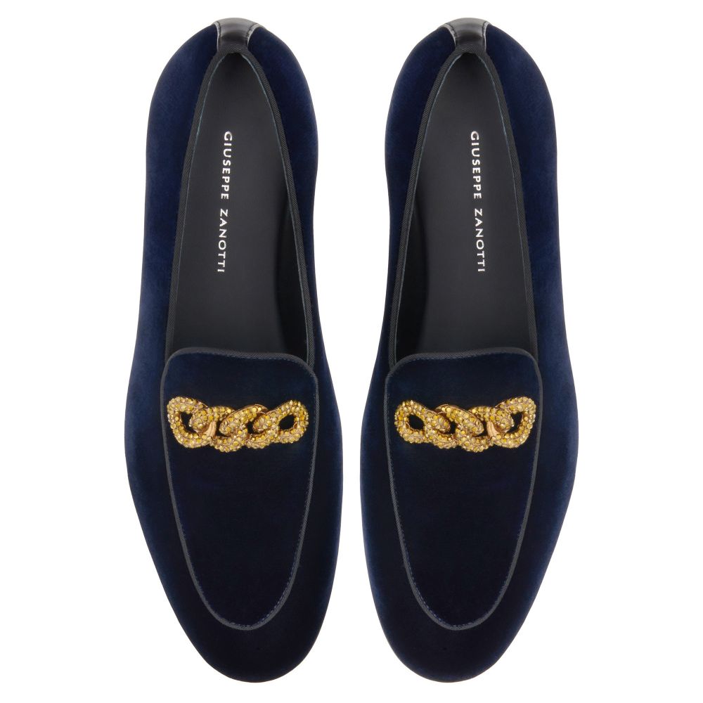 RUDOLPH CHAIN - Blue - Loafers