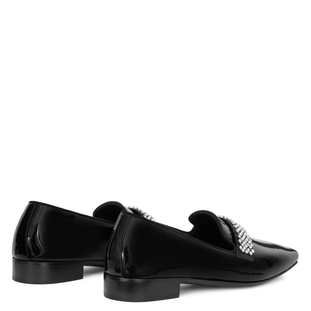 ELIO STRIPE - Black - Loafers