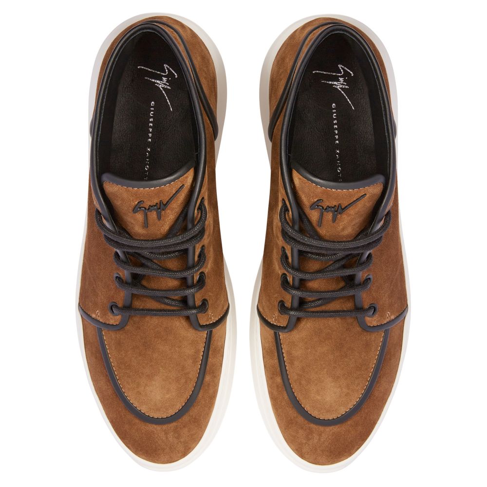 BUVEL - Brown - Lace up