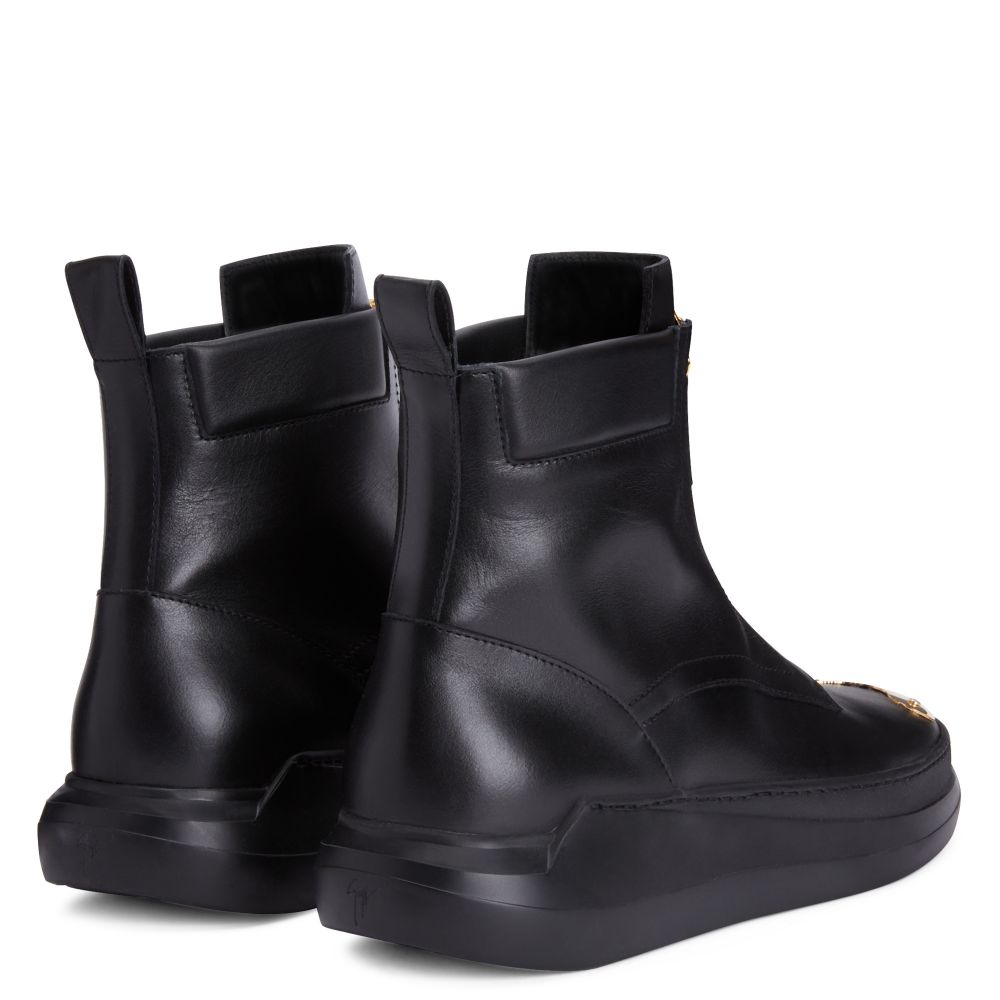 DENOEL ZIP - Black - Boots