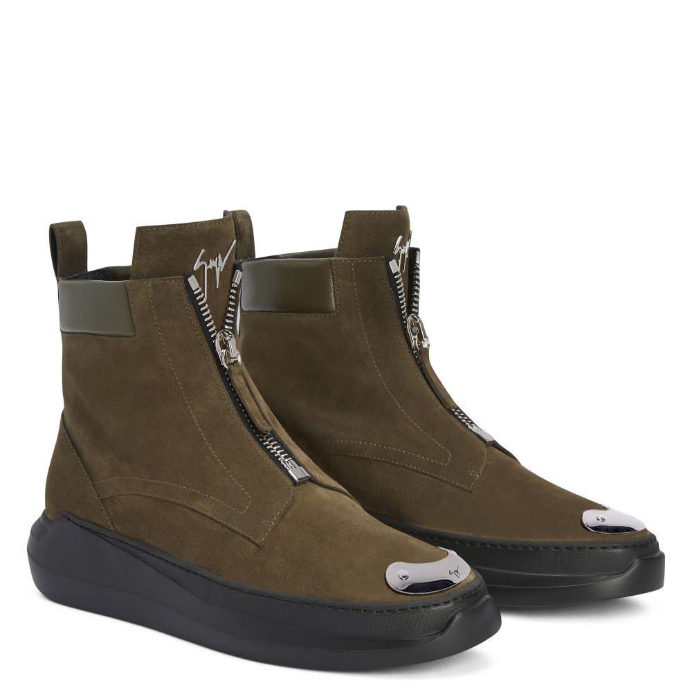 DENOEL ZIP - Green - Boots