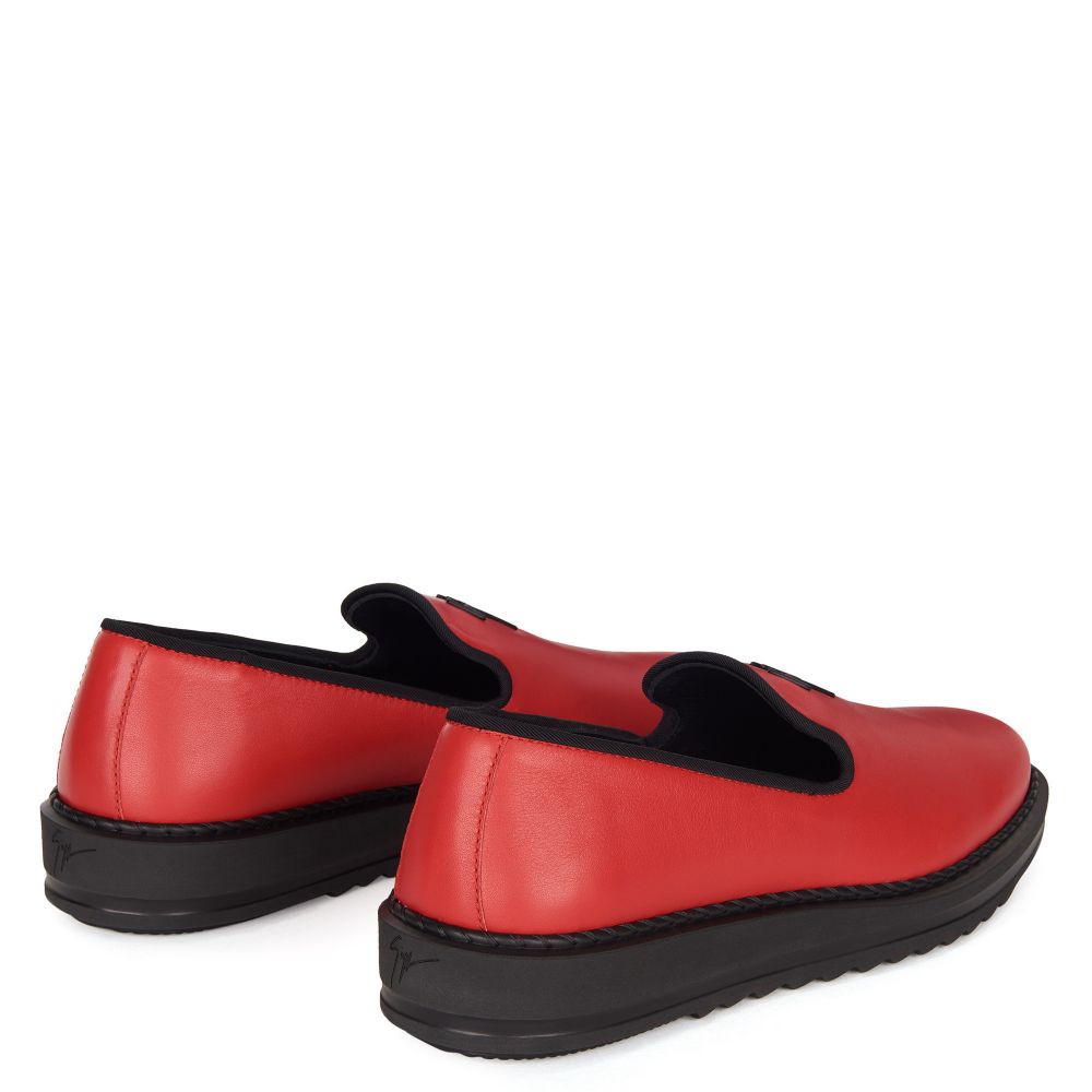 KLAUS - Red - Loafers