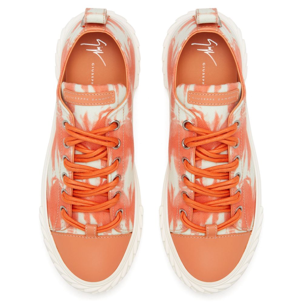 BLABBER - Orange - Low top sneakers