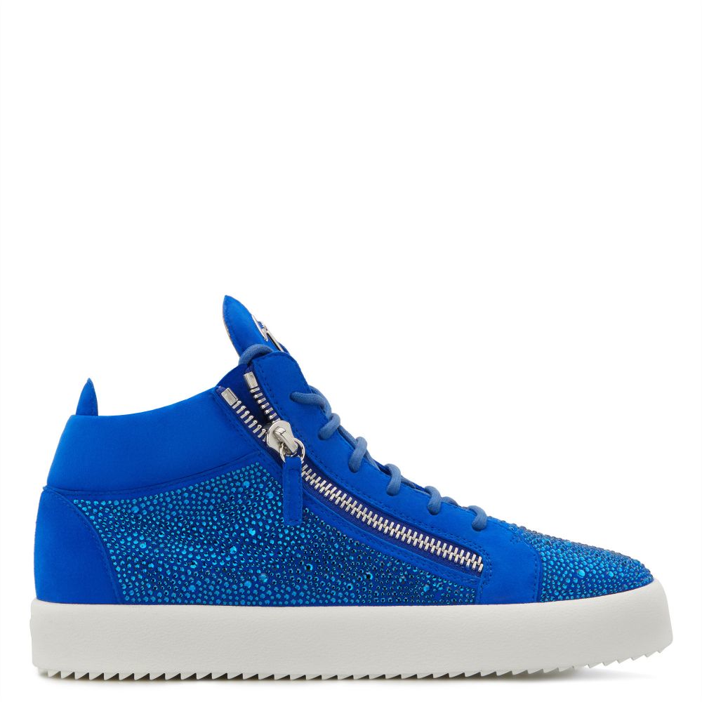 KRISS - Blu - Sneaker mid top