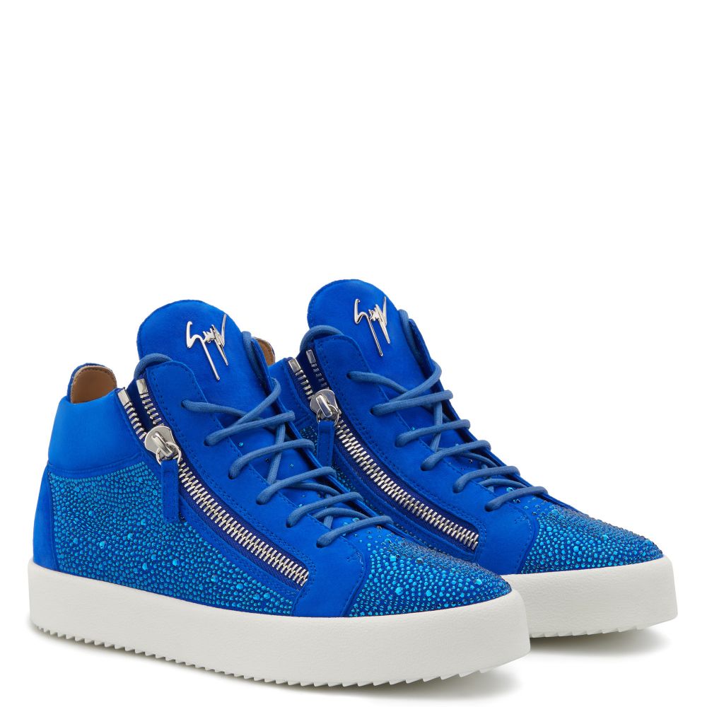 KRISS - Blu - Sneaker mid top