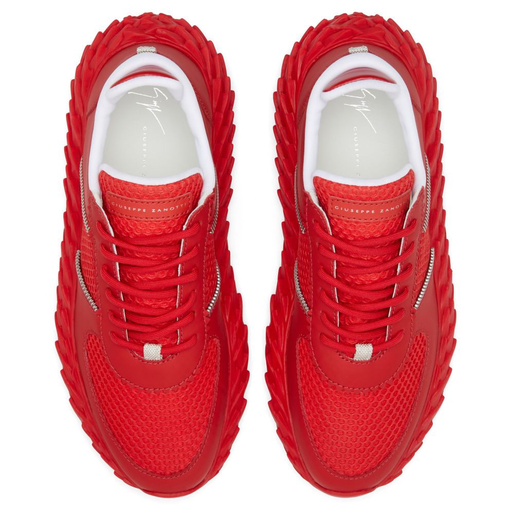 URCHIN - Red - Low-top sneakers