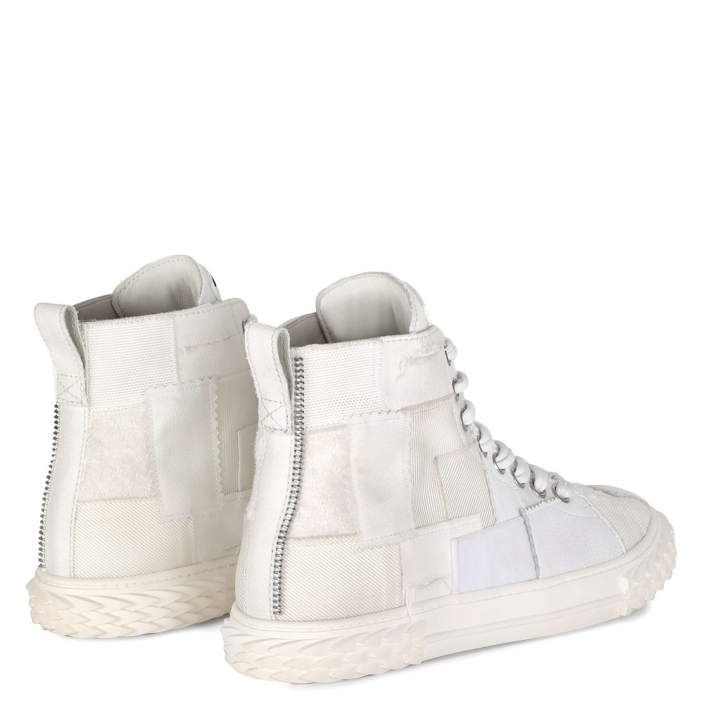 BLABBER CRAFT - Blanc - Sneakers montante