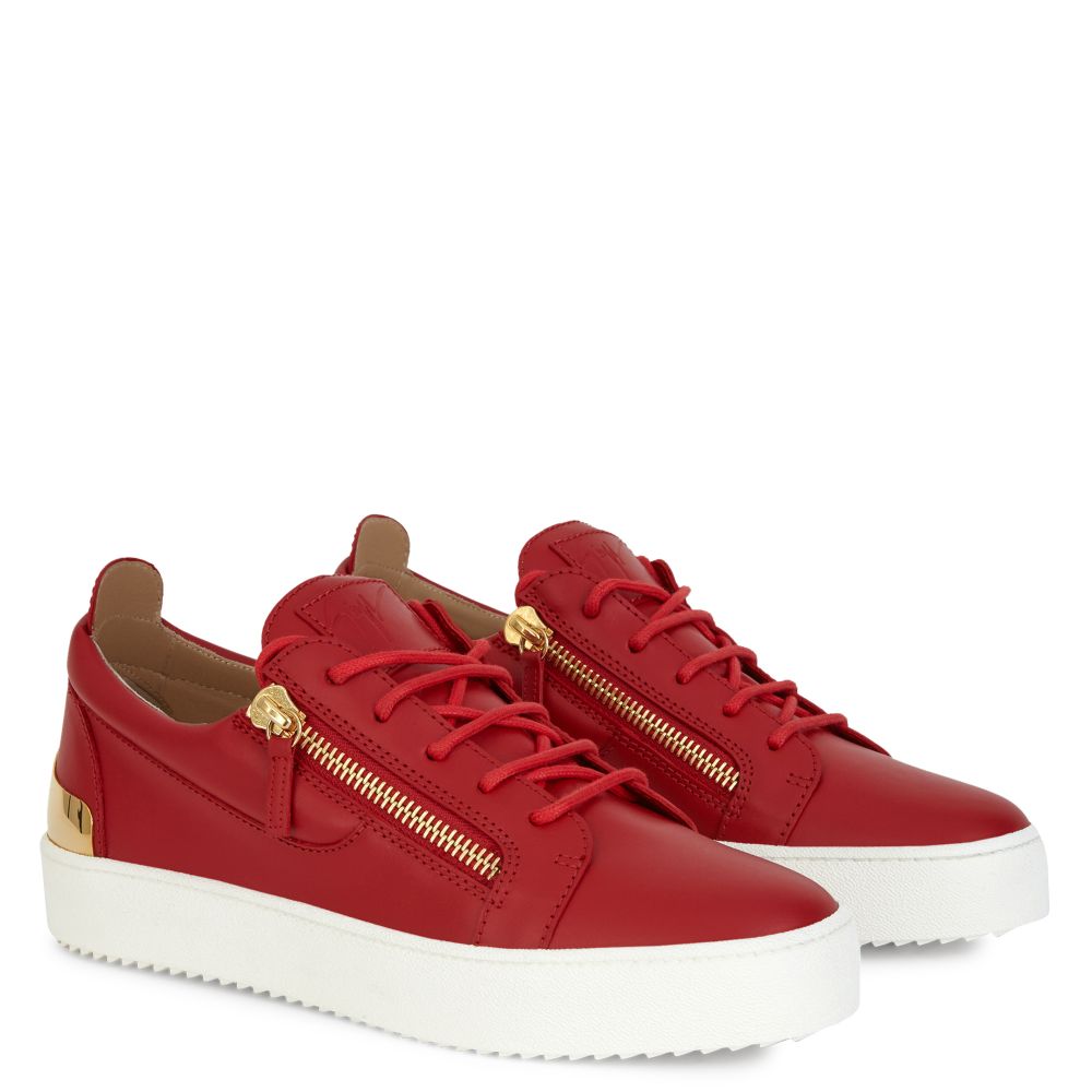 FRANKIE SHELL - Rouge - Sneakers basses