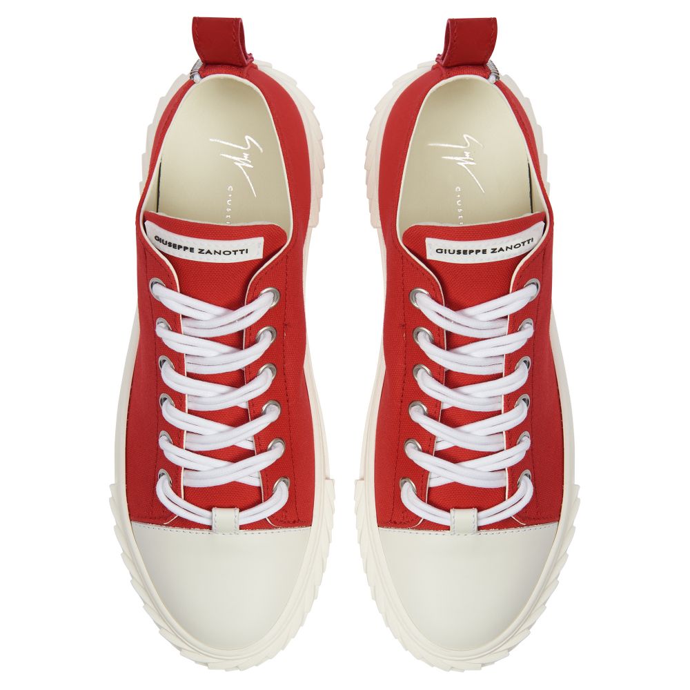 BLABBER - Red - Low-top sneakers