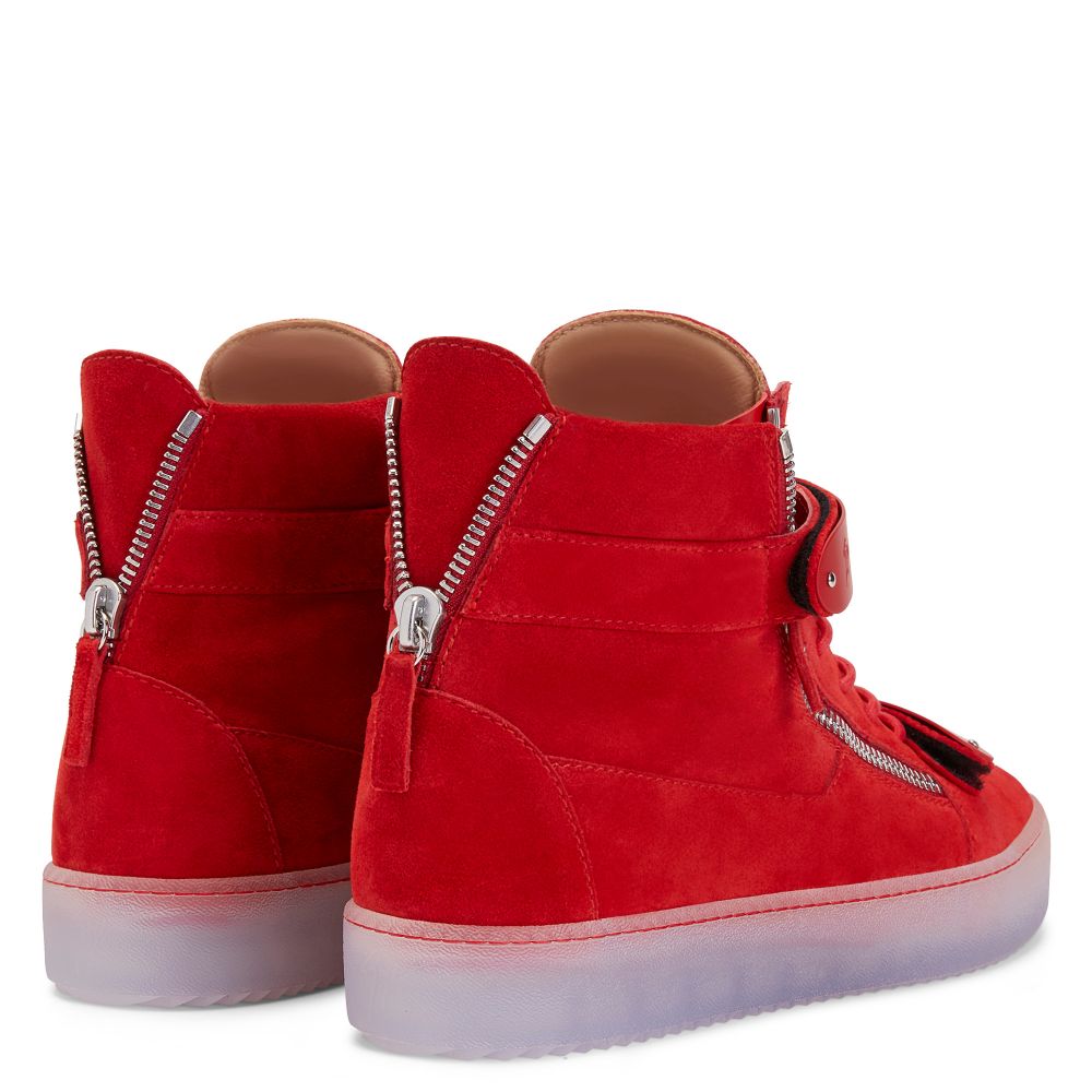 COBY - Rouge - Sneakers montante