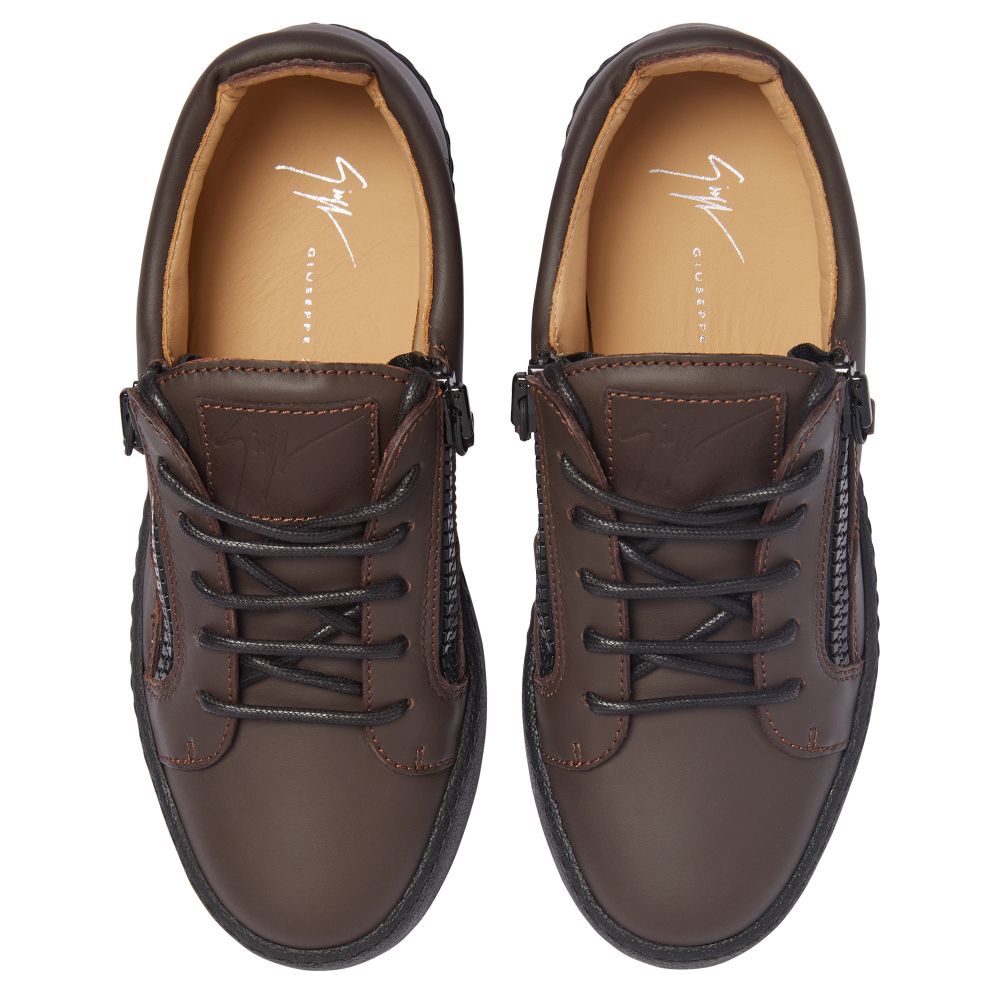 GAIL - Marron - Sneakers basses