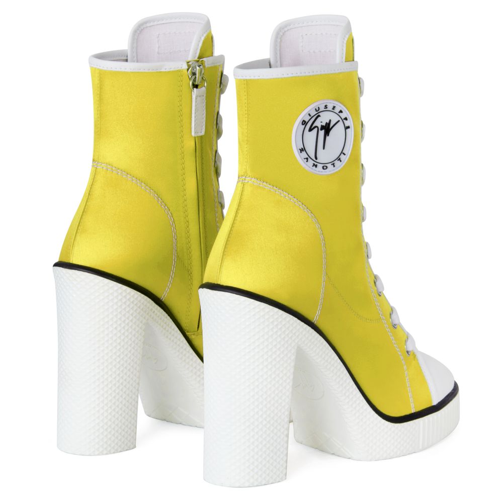 NIDIR - Yellow - High top sneakers