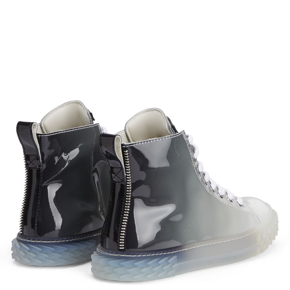 BLABBER - Grey - Mid top sneakers