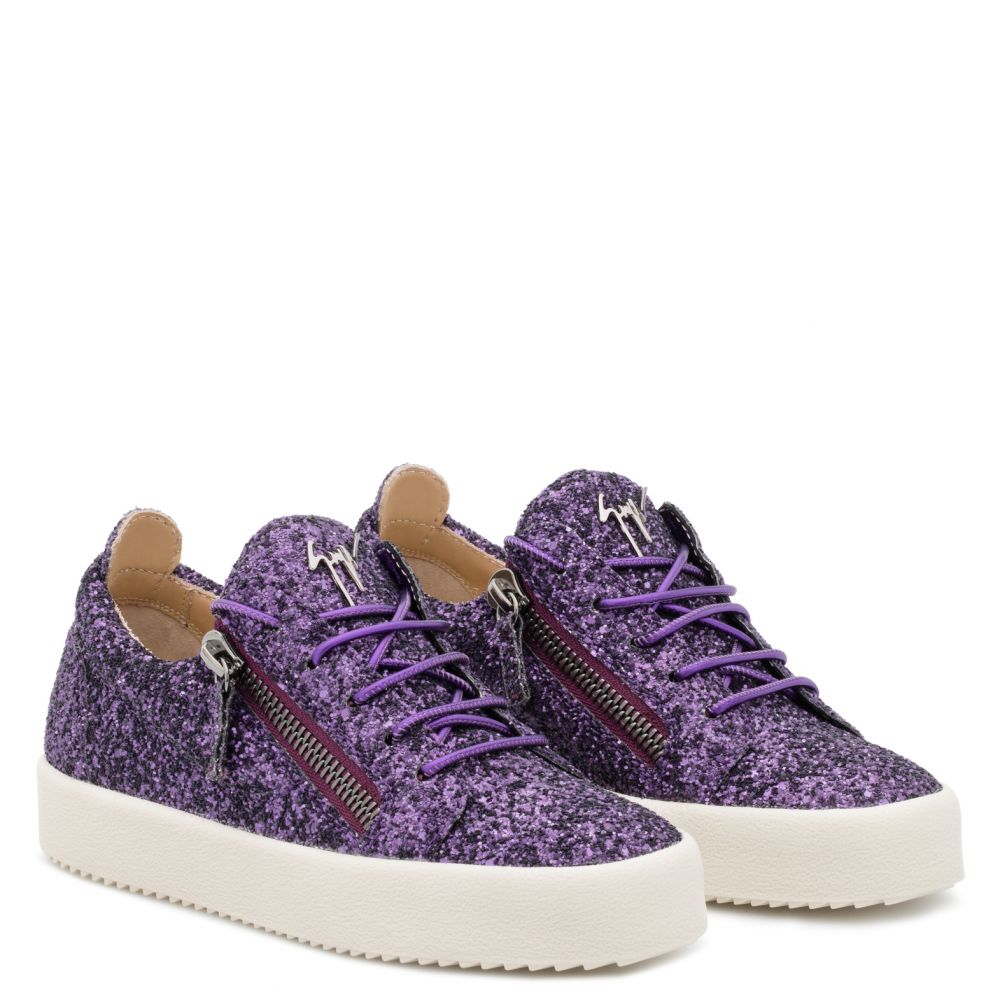CHERYL GLITTER - Purple - Low-top sneakers
