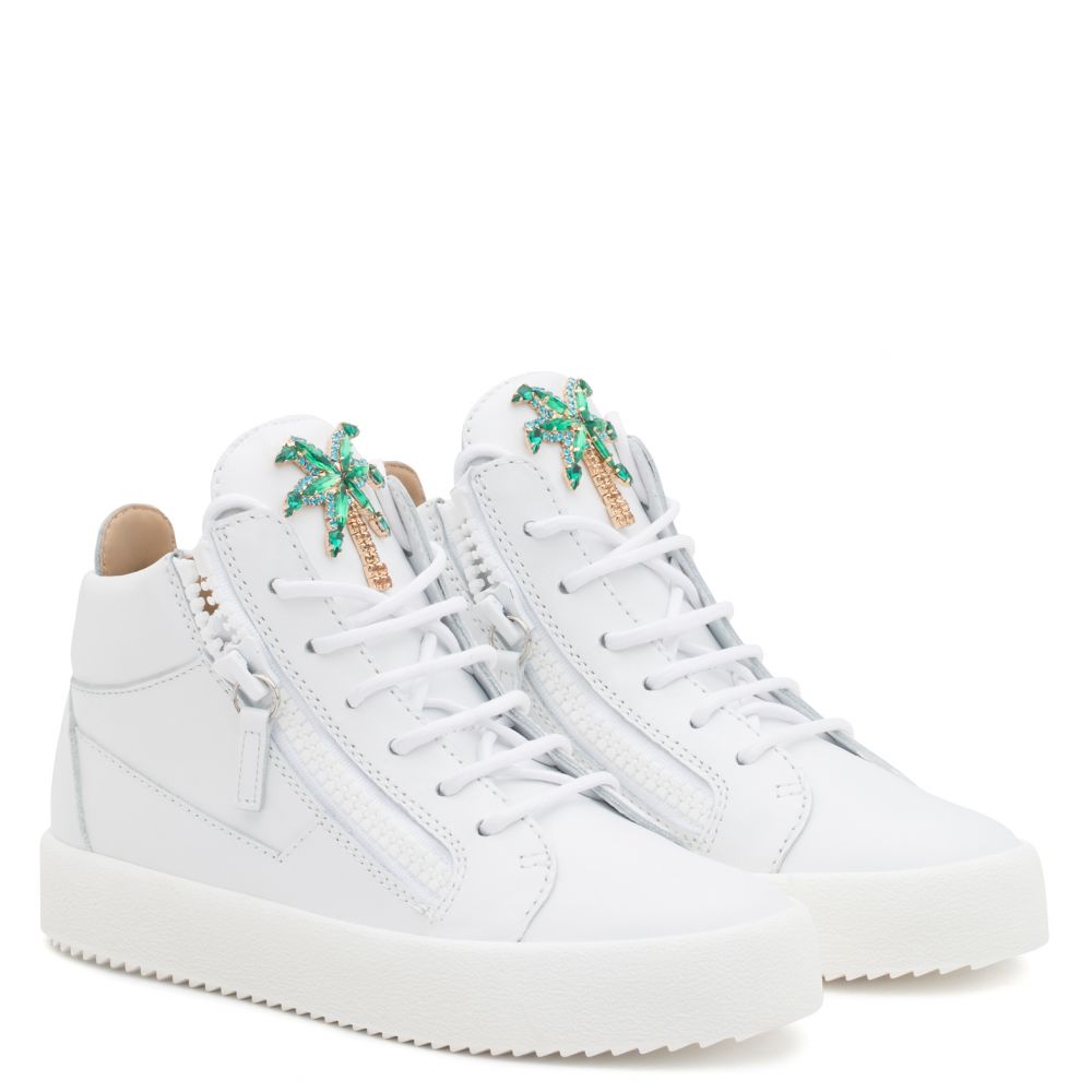 VENICE BEACH - White - Mid top sneakers