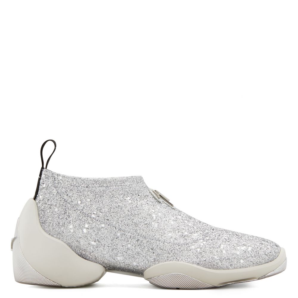 teknisk nægte Presenter GLITTER JUMP - Low top sneakers - Silver | Giuseppe Zanotti ® Outlet US